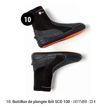 Promoties Bottillon de plongée ibili scd 100 - Subea - Geldig van 01/03/2018 tot 31/05/2018 bij Decathlon
