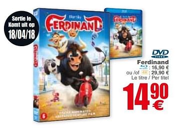 Promotions Ferdinand - Produit maison - Cora - Valide de 17/04/2018 à 30/04/2018 chez Cora