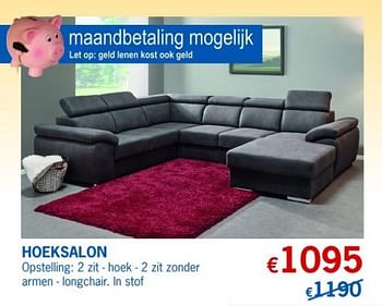 Promoties Hoeksalon - Huismerk - De Prijzenklopper - Geldig van 28/03/2018 tot 30/04/2018 bij De Prijzenklopper