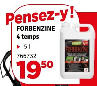 Promoties Forbenzine 4 temps - Forever - Geldig van 10/04/2018 tot 22/04/2018 bij Mr. Bricolage