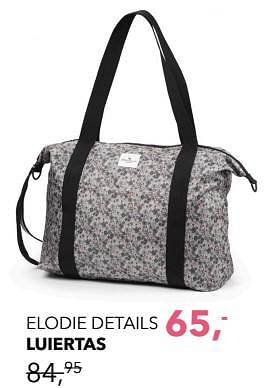 Promotions Elodie details luiertas - Elodie - Valide de 08/04/2018 à 05/05/2018 chez Baby & Tiener Megastore
