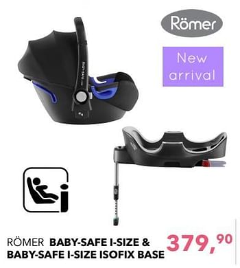 Promoties Römer baby-safe i-size + baby-safe i-size isofix base - Romer - Geldig van 08/04/2018 tot 05/05/2018 bij Baby & Tiener Megastore