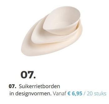 Promoties Suikerrietborden in designvormen - Huismerk - Ava - Geldig van 11/04/2018 tot 29/06/2018 bij Ava