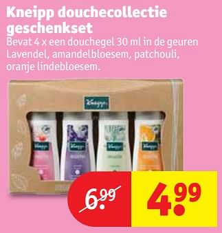 Promoties Kneipp douchecollectie geschenkset - Kneipp - Geldig van 17/04/2018 tot 22/04/2018 bij Kruidvat