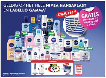 Promoties Nivea body mousse + nivea voedend honingmasker - Nivea - Geldig van 17/04/2018 tot 22/04/2018 bij Kruidvat