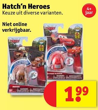 Promoties Hatch`n heroes - Huismerk - Kruidvat - Geldig van 17/04/2018 tot 22/04/2018 bij Kruidvat