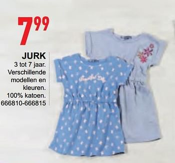 Promoties Jurk - Huismerk - Trafic  - Geldig van 18/04/2018 tot 22/04/2018 bij Trafic