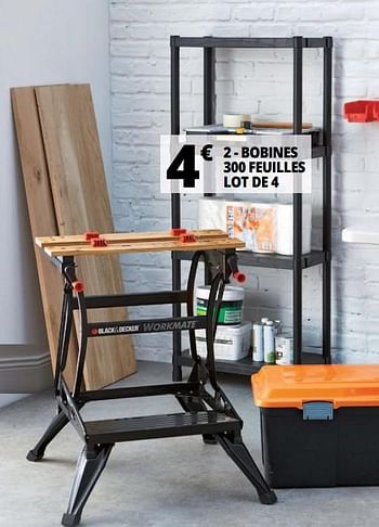 Promotions Bobines 300 feuilles - Produit Maison - Auchan Ronq - Valide de 18/04/2018 à 24/04/2018 chez Auchan Ronq