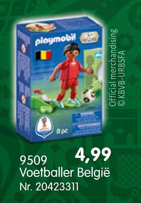 Promotions Voetballer belgië - Playmobil - Valide de 03/04/2018 à 18/06/2018 chez Fun
