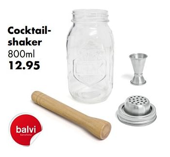 Promotions Cocktailshaker - Balvi - Valide de 18/04/2018 à 31/05/2018 chez Multi Bazar