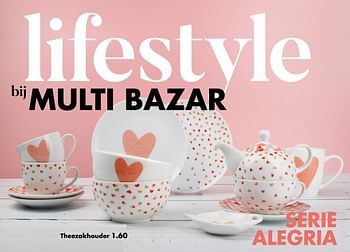Promoties Theezakhouder - Huismerk - Multi Bazar - Geldig van 18/04/2018 tot 31/05/2018 bij Multi Bazar