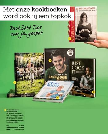 Promoties Pascale naessens puur pascale 2 - Huismerk - BookSpot - Geldig van 16/04/2018 tot 30/06/2018 bij BookSpot