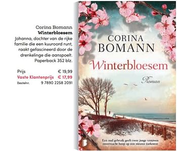 Promoties Corina bomann winterbloesem - Huismerk - BookSpot - Geldig van 16/04/2018 tot 30/06/2018 bij BookSpot
