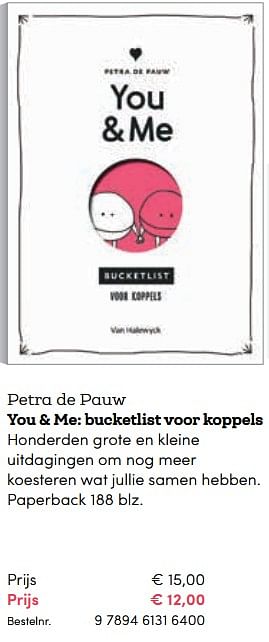 Mysterie Onweersbui Dreigend Huismerk - BookSpot Petra de pauw you + me: bucketlist voor koppels - En  promotion chez BookSpot