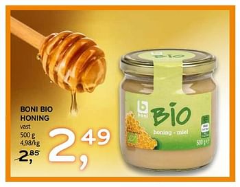Promoties Boni bio honing - Boni - Geldig van 18/04/2018 tot 01/05/2018 bij C&B