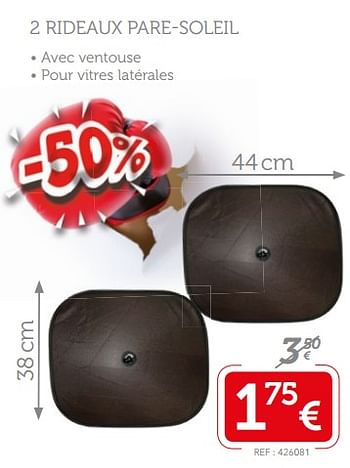 Norauto 2 Rideaux Pare Soleil En Promotion Chez Auto 5