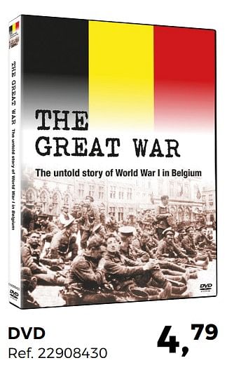 Promoties Dvd the great war - Huismerk - Supra Bazar - Geldig van 24/04/2018 tot 29/05/2018 bij Supra Bazar