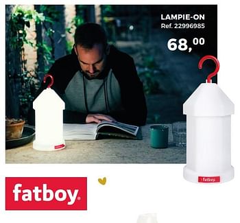 Promoties Fatboy lampie-on - Fatboy - Geldig van 24/04/2018 tot 29/05/2018 bij Supra Bazar