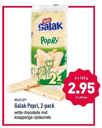 Promotions Galak popri - Nestlé - Valide de 23/04/2018 à 28/04/2018 chez Aldi
