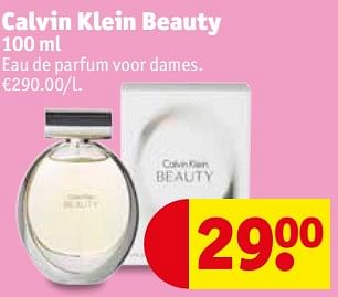 Promotions Calvin klein beauty - Calvin Klein - Valide de 24/04/2018 à 29/04/2018 chez Kruidvat