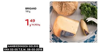 Promoties Brigand - BRIGAND - Geldig van 02/05/2018 tot 08/05/2018 bij Alvo