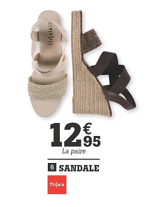 Sandales tissaia discount