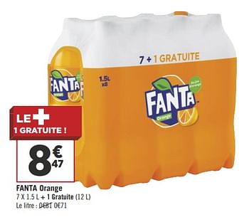 Promotions Fanta orange - Fanta - Valide de 17/04/2018 à 28/04/2018 chez Géant Casino