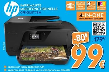 Promotions Hp imprimante multifonctionnelle officejet 7510 - HP - Valide de 23/04/2018 à 24/05/2018 chez Krefel