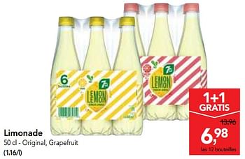 Promoties Limonade - Huismerk - Makro - Geldig van 25/04/2018 tot 08/05/2018 bij Makro