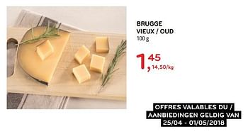 Promotions Brugge vieux - Produit maison - Alvo - Valide de 25/04/2018 à 01/05/2018 chez Alvo