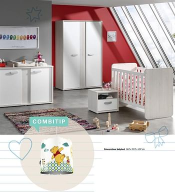 Promoties Omvormbaar babybed - Huismerk - Euroshop - Geldig van 20/03/2018 tot 30/06/2018 bij Euro Shop