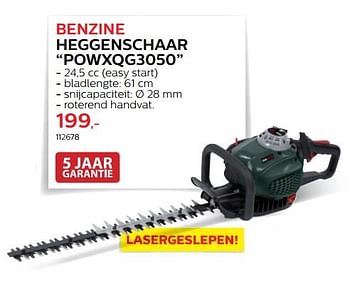 Promotions Powerplus benzine heggenschaar powxqg3050 - Powerplus - Valide de 28/03/2018 à 30/06/2018 chez Hubo