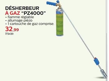 Promoties Désherbeur à gaz pz4000 - CFH - Geldig van 28/03/2018 tot 30/06/2018 bij Hubo