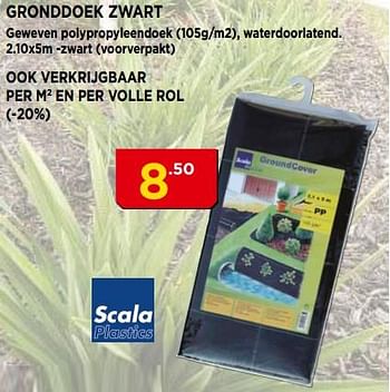 Promotions Scala gronddoek zwart - Scala - Valide de 01/05/2018 à 31/05/2018 chez Bouwcenter Frans Vlaeminck