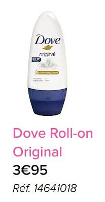 Promotions Dove roll-on original - Dove - Valide de 01/05/2018 à 31/05/2018 chez Euro Shop