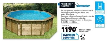 Piscine Bois Leclerc