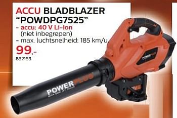 Promotions Dual power accu bladblazer powdpg7525 - Dual Power - Valide de 28/03/2018 à 30/06/2018 chez Hubo