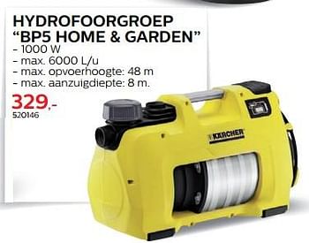 Promotions Karcher hydrofoorgroep bp 5 home + garden - Kärcher - Valide de 28/03/2018 à 30/06/2018 chez Hubo