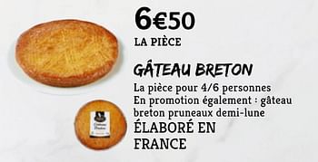 Produit Maison Monoprix Gateau Breton En Promotion Chez Monoprix