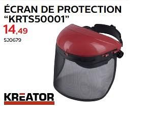 Promotions Écran de protection krts50001 - Kreator - Valide de 28/03/2018 à 30/06/2018 chez Hubo