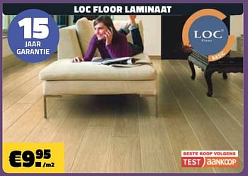 Promoties Loc floor laminaat - Loc Floor - Geldig van 06/05/2018 tot 31/05/2018 bij Bouwcenter Frans Vlaeminck
