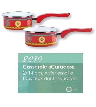 Promotions Casserole caracas - Produit Maison - E.Leclerc - Valide de 18/03/2018 à 31/08/2018 chez E.Leclerc