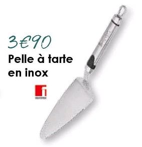 Promotions Pelle à tarte en inox - Produit Maison - E.Leclerc - Valide de 18/03/2018 à 31/08/2018 chez E.Leclerc