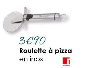 Promotions Roulette à pizza en inox - Produit Maison - E.Leclerc - Valide de 18/03/2018 à 31/08/2018 chez E.Leclerc