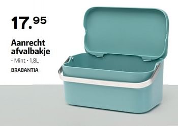 Promoties Aanrecht afvalbakje - Brabantia - Geldig van 27/04/2018 tot 31/05/2018 bij ShopWillems