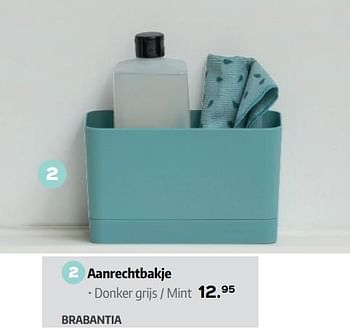 Promoties Aanrechtbakje - Brabantia - Geldig van 27/04/2018 tot 31/05/2018 bij ShopWillems