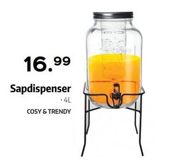 Promoties Sapdispenser - Cosy & Trendy - Geldig van 27/04/2018 tot 31/05/2018 bij ShopWillems