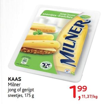Promoties Kaas milner - Milner - Geldig van 09/05/2018 tot 22/05/2018 bij Alvo