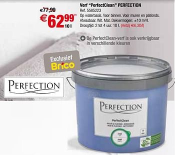 Promotions Verf perfectclean perfection - Perfection - Valide de 09/05/2018 à 28/05/2018 chez Brico