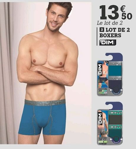 boxer dim homme leclerc